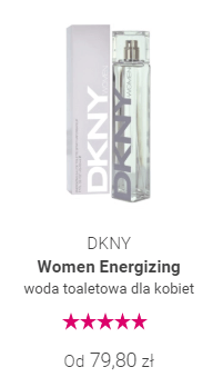 DKNY Woman Energizing – woda toaletowa dla kobiet