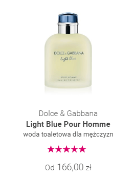 Dolce & Gabbana Light Blue Pour Homme  w Notino
