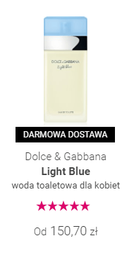 Dolce & Gabbana Light Blue w Notino