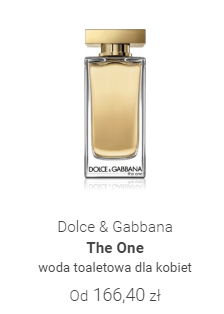 Dolce & Gabbana The One w Notino