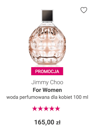 Jimmy Choo For Women woda perfumowana