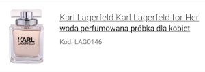 Karl Lagerfeld woda perfumowana