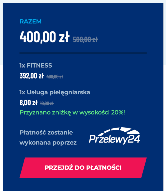 przykładowe zamówienie z kode ALAB