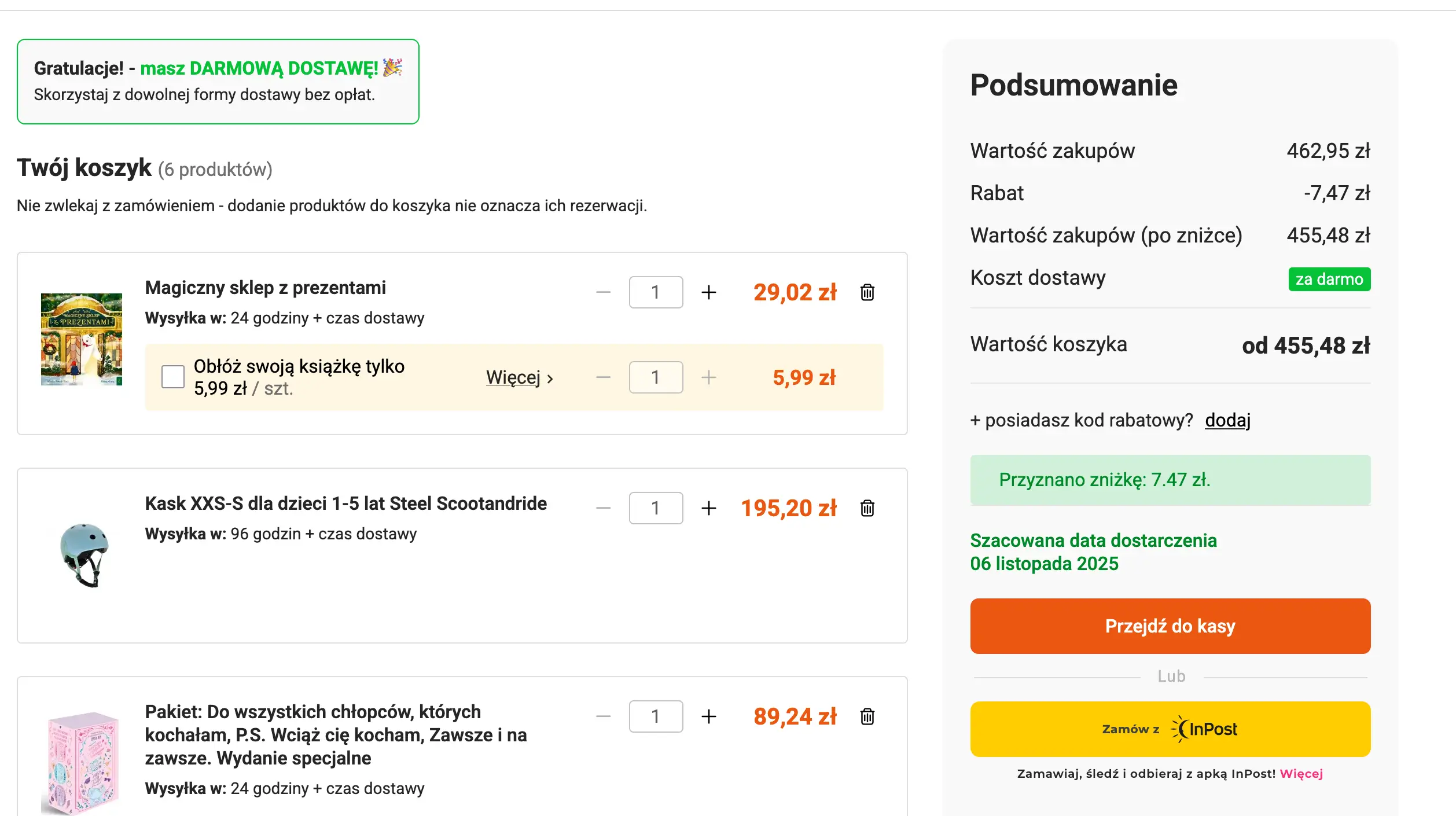 kod rabatowy taniaksiążka.pl