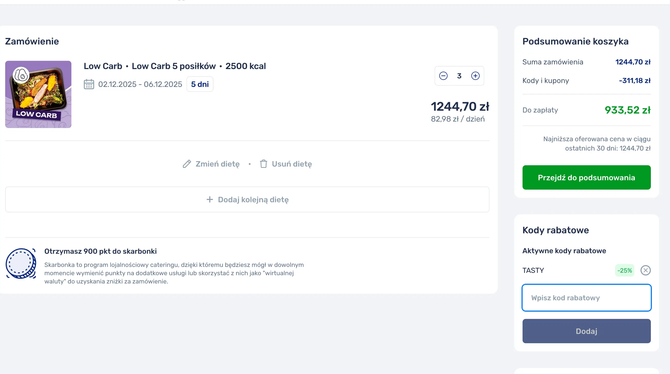 kod rabatowy dietly