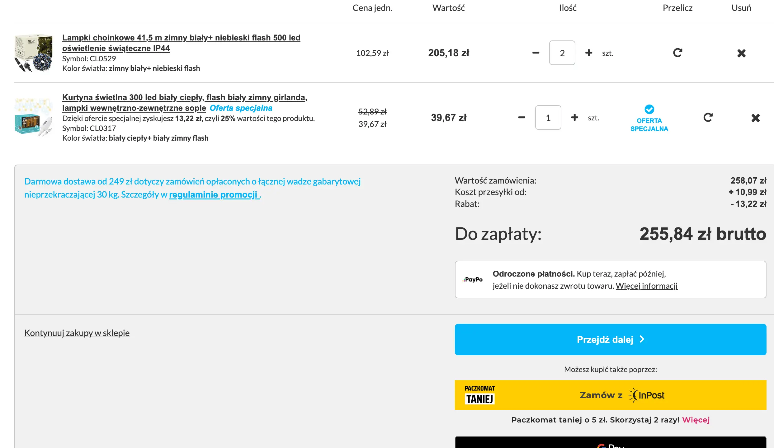 kod rabatowy shoperly