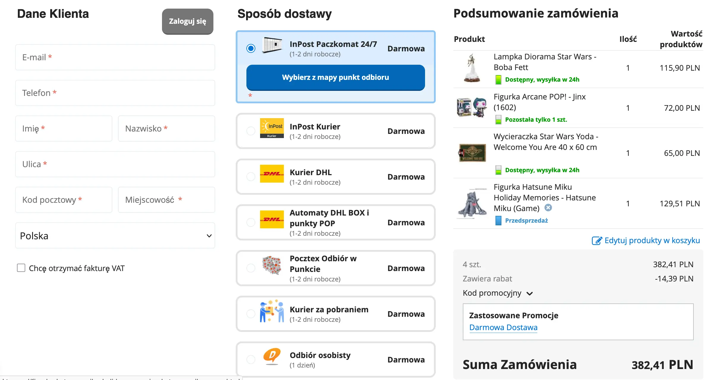 dystrykt zero kod rabatowy