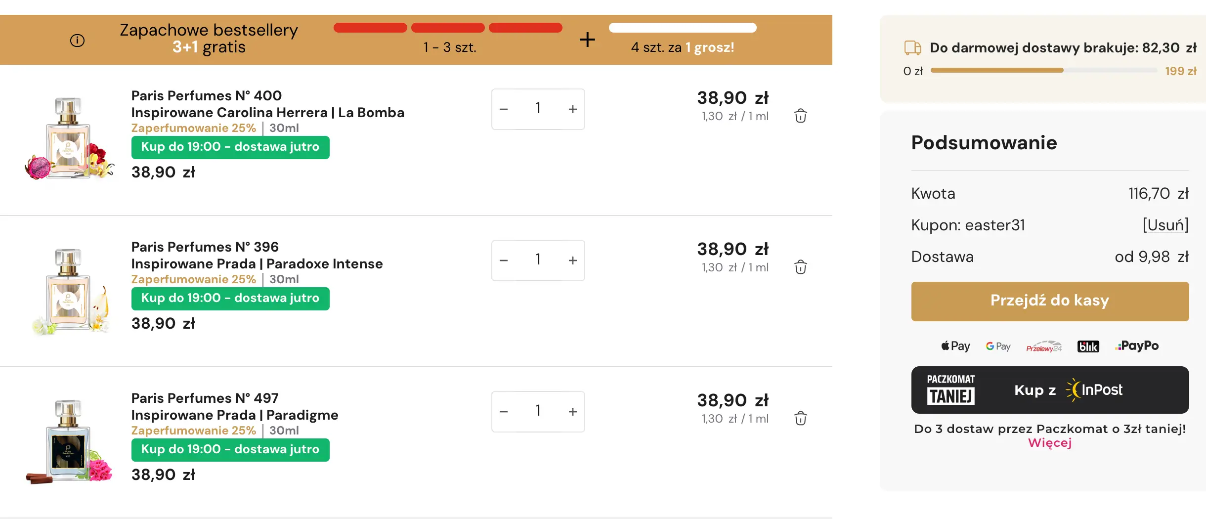 kod rabatowe paryskie perfumy