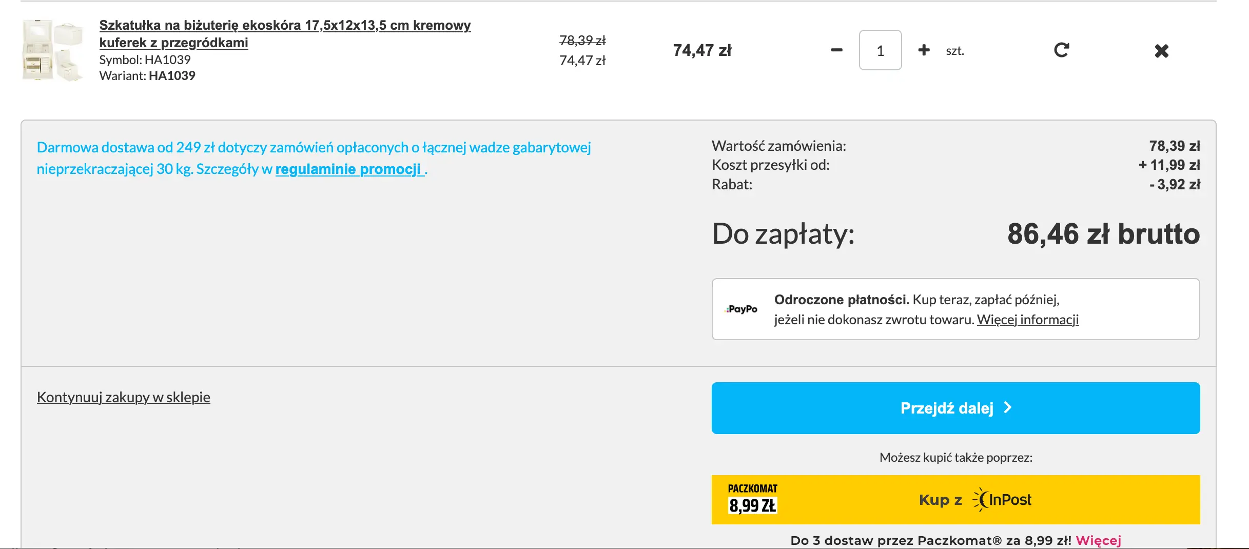 kod rabatowy shoperly