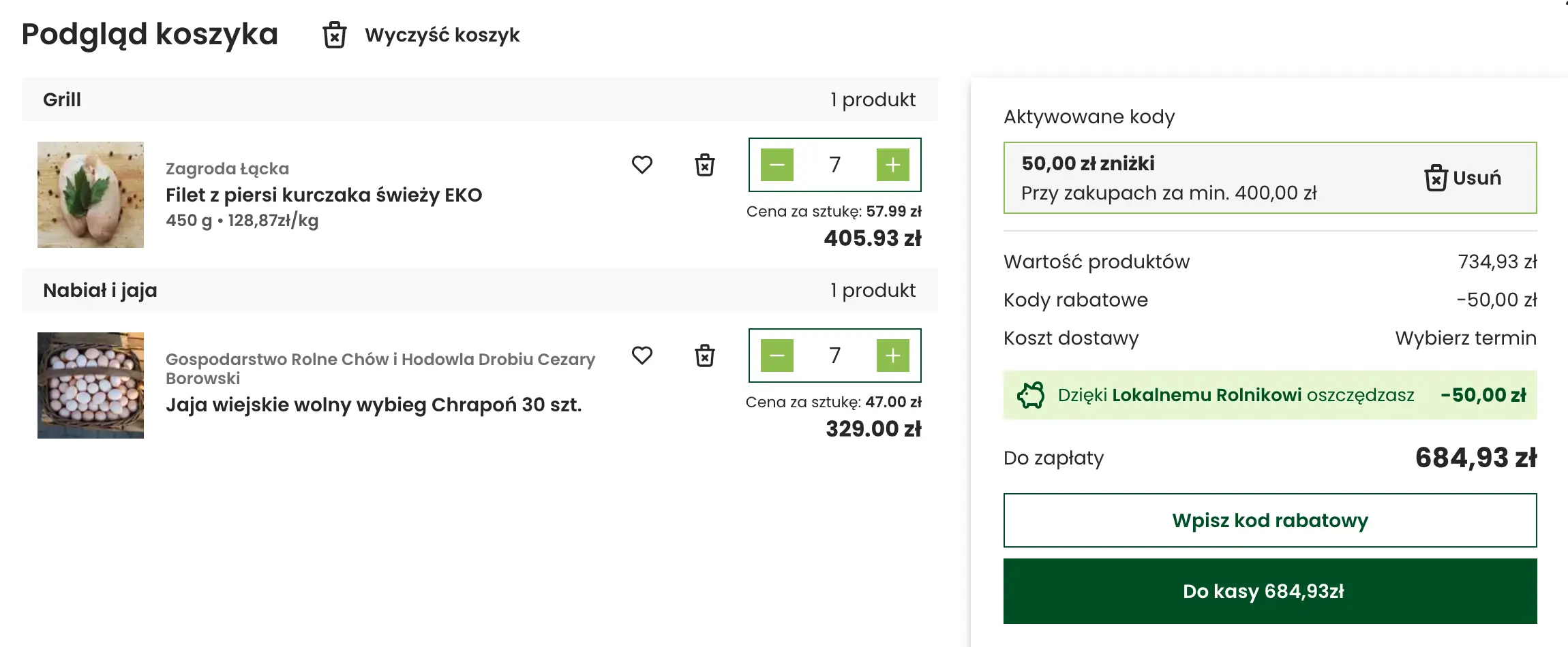 kod rabatowy lokalny rolnik