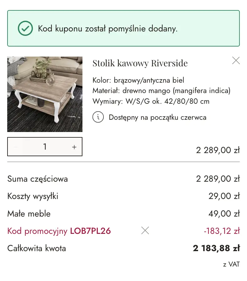 kod rabatpwy loberon