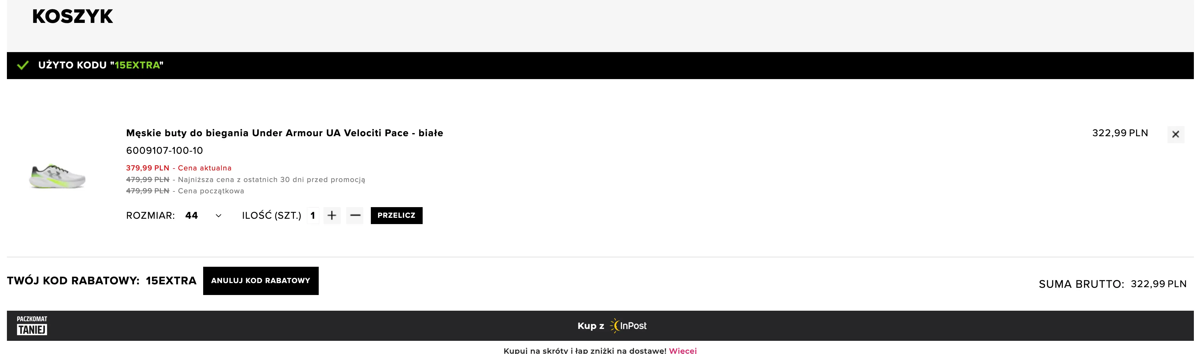 Sport Style Story zamówienie z kodem