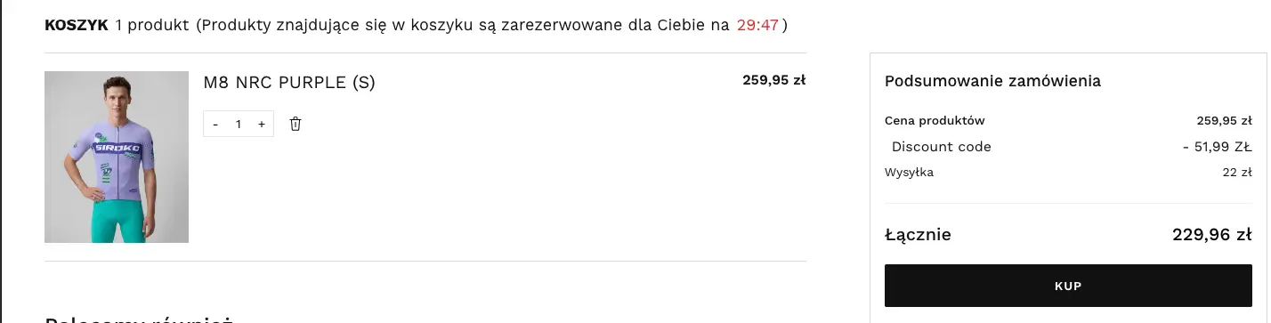 Siroko zamówienie z kodem rabatowym