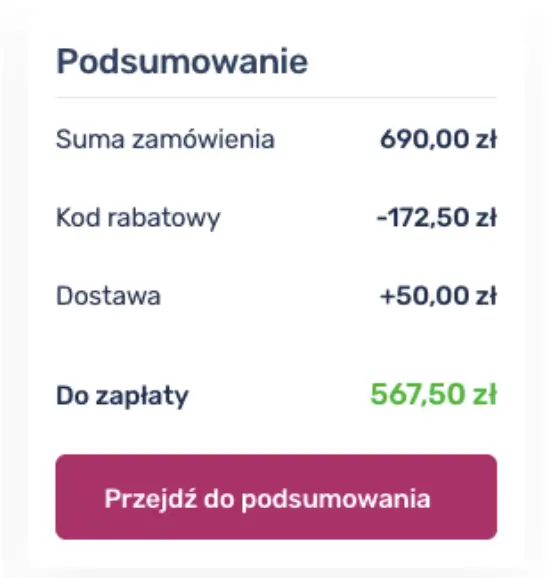 Kod rabatowy -24% na catering Burak Dieta dający 172 zl zniżki